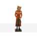 Decoratieve figuren Romimex Rood Hars Tijger Pak 9 x 31 x 8 cm