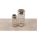 Conjunto de vasos Romimex Branco Bege Corda (2 Peças)