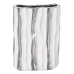 Vaso Alexandra House Living Branco Prateado Cerâmica 19 x 8 x 25 cm