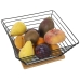 Obstschale Alexandra House Living Metall 25 x 25 x 10 cm