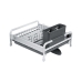 Extendable Dish Drainer for Sink Alexandra House Living Grey 31 x 17 x 29 cm