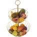 Fruteira Alexandra House Living Dourado Metal 28 x 42 cm