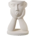 Planter Alexandra House Living Beige Ceramic Bust 22 x 35 x 15 cm