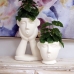 Planter Alexandra House Living Beige Ceramic Bust 22 x 35 x 15 cm