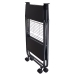 Chariot de service Alexandra House Living Noir 68 x 70 x 40 cm Pliable