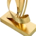 Figura Decorativa Alexandra House Living Dourado Abstrato 24 x 20 x 61 cm