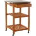 Kitchen Trolley Alexandra House Living Brown 54 x 86 x 54 cm