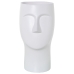 Vase Alexandra House Living White Ceramic Face 17 x 18 x 38 cm