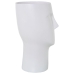 Vase Alexandra House Living Hvid Keramik Ansigt 17 x 18 x 38 cm