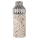 Vase Alexandra House Living Silver Granite Ceramic 12 x 12 x 32 cm