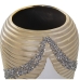 Vase Alexandra House Living Blanc Champagne Céramique Brillant 18 x 18 x 37 cm