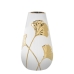 Vaso Alexandra House Living Bianco Ceramica 14 x 25 cm