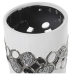 Vaso Alexandra House Living Bianco Argentato Ceramica 14 x 14 x 21 cm