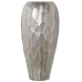 Vase Alexandra House Living Silberfarben aus Keramik 25 x 25 x 54 cm