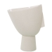 Vase Alexandra House Living Beige aus Keramik Gesichtet 27 x 27 x 35 cm