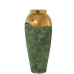 Vaas Alexandra House Living Groen Gouden Keramisch 25 x 25 x 59 cm