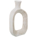 Vase Alexandra House Living Blanc Doré Céramique 11 x 27 x 47 cm