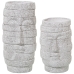 Conjunto de 2 Vasos Alexandra House Living Granito Cerâmica 14 x 27 x 28 cm (2 Peças)