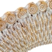 Decorative Figure Alexandra House Living White Golden Tassels 21 x 33 x 7 cm