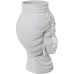 Vase Alexandra House Living Blanc Céramique Africaine 21 x 21 x 39 cm