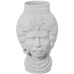 Vase Alexandra House Living Hvid Keramik Afrikansk mand 21 x 21 x 39 cm