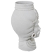 Vase Alexandra House Living Blanc Céramique Africain 21 x 21 x 39 cm