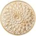 Mesa de apoio Alexandra House Living Branco Castanho 60 x 62 x 60 cm