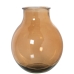 Vase laget av resirkulert glass Alexandra House Living Brun Krystall 27 x 27 x 33 cm