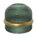 Vaso Alexandra House Living Verde Dourado Cristal 16 x 16 x 14 cm