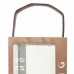 Lantern Alexandra House Living Copper Glass Stainless steel 18 x 30 x 18 cm