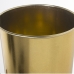 Conjunto de vasos Alexandra House Living Dourado Metal Com suporte (3 Peças)