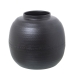 Vase Alexandra House Living Svart Metall 25 x 25 x 24 cm