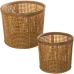 Conjunto de vasos Alexandra House Living vime Bambu Rotim (2 Peças)