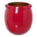 Candleholder Alexandra House Living Red Metal 20 x 22 x 20 cm Enamelled Metal