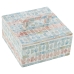 Boîte Décorative Alexandra House Living Multicouleur 16 x 7 x 16 cm