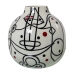 Vase Alexandra House Living Metall Ansikt 20 x 21 x 21 cm