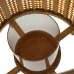 Lantern set Alexandra House Living Brown Bamboo 30 x 51 x 30 cm 24 x 47 x 24 cm 2 Pieces