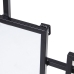 Wall mirror Alexandra House Living Black 120 x 2 x 53 cm Geometric