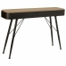 Hall Table with Drawers Alexandra House Living Brown Wood Iron Fir wood 32 x 80 x 120 cm