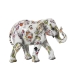 Dekorativ Figur Alexandra House Living Flerfarget Plast Elefant 11 x 18 x 24 cm