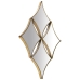 Wandspiegel Alexandra House Living Gold Geometrisch