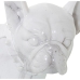 Dekorativ Figur Alexandra House Living Plast Hund 14 x 26 x 24 cm Marmor