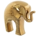 Decorative Figure Alexandra House Living Golden Ceramic Elephant