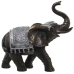 Decoratieve figuren Alexandra House Living Zilverkleurig Plastic Olifant 14 x 27 x 26 cm