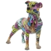 Decoratieve figuren Alexandra House Living Multicolour Plastic Hond 13 x 29 x 26 cm