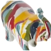 Decorative Figure Alexandra House Living Multicolour Plastic Elephant Paint 14 x 30 x 28 cm