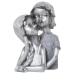 Okrasna Figura Alexandra House Living Srebrna Plastika Otroci 16 x 20 x 29 cm