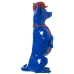 Figurine Décorative Alexandra House Living Bleu Orange Plastique Chien Cravate 13 x 16 x 30 cm