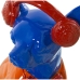 Decoratieve figuren Alexandra House Living Blauw Oranje Plastic Hond Oordopjes 14 x 26 x 18 cm