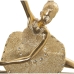 Decoratieve figuren Alexandra House Living Gouden Plastic Ballerina 16 x 27 x 39 cm